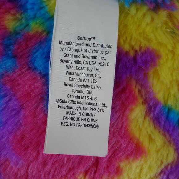 Applause Softies Rainbow Plush Doll - Picture 8 of 10